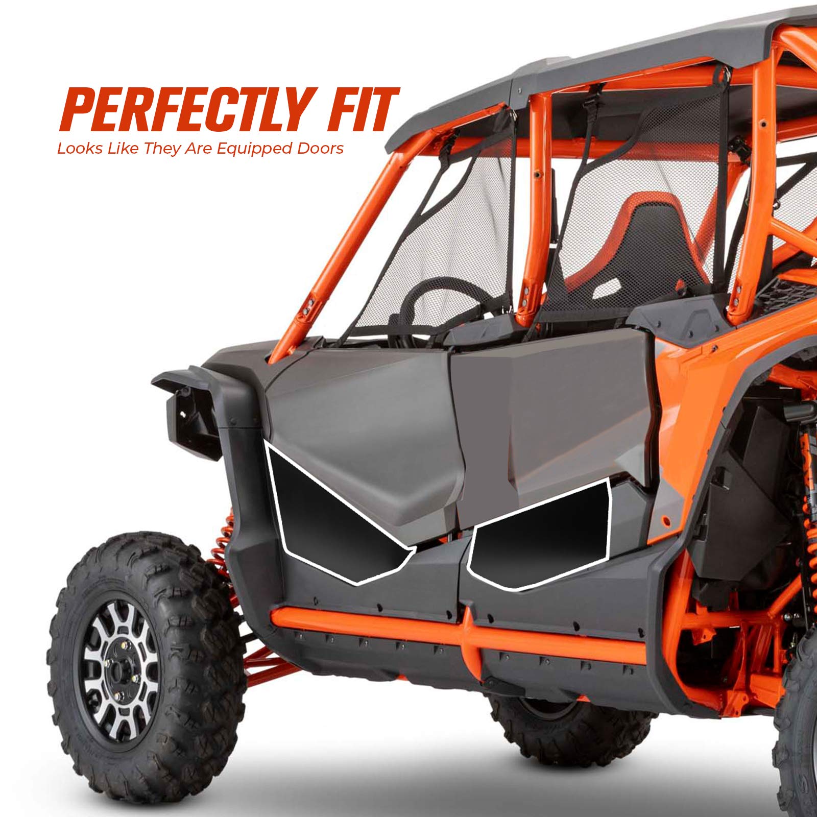 KEMIMOTO B0102-01101BK Pannello Porta UTV Honda Talon Basso