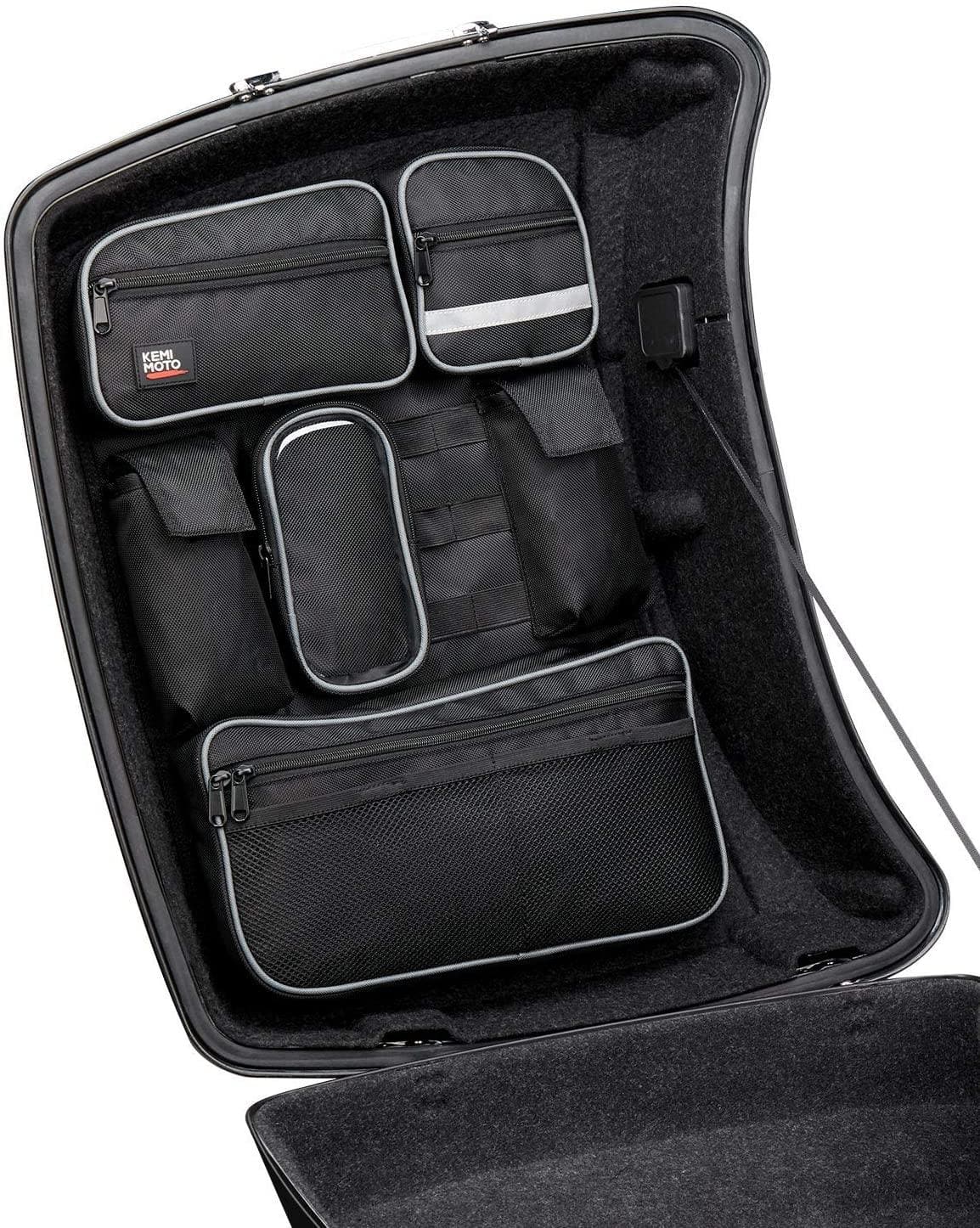 Kemimoto F1801-01001 organizer coperchio bauletto Touring multi-tasca