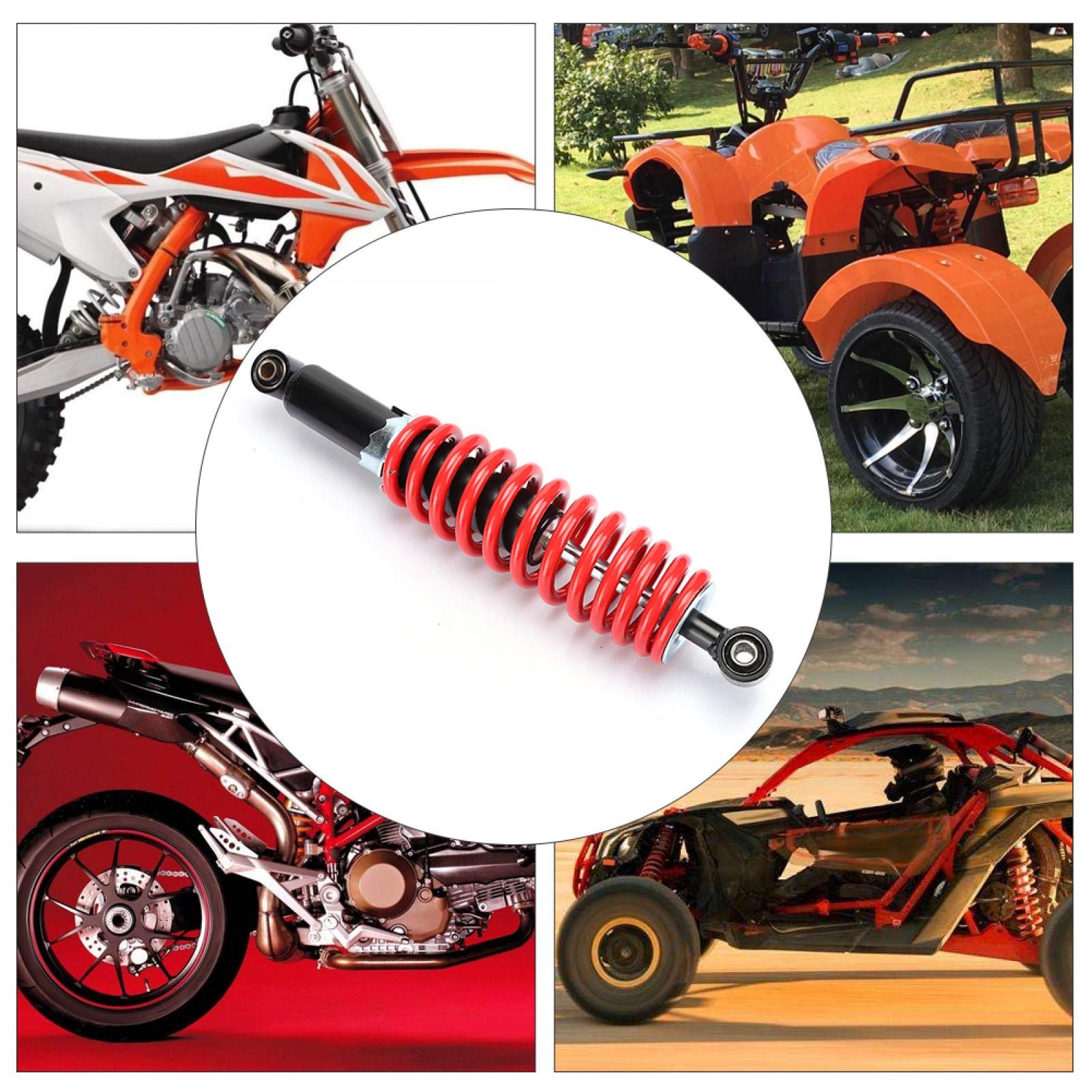 Kuuleyn Ammortizzatore Posteriore 350 mm Quad ATV Alluminio