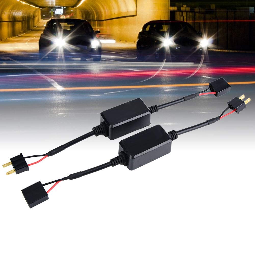 Kuuleyn H7 decoder LED Canbus 9-12V 2 pezzi anti-sfarfallio