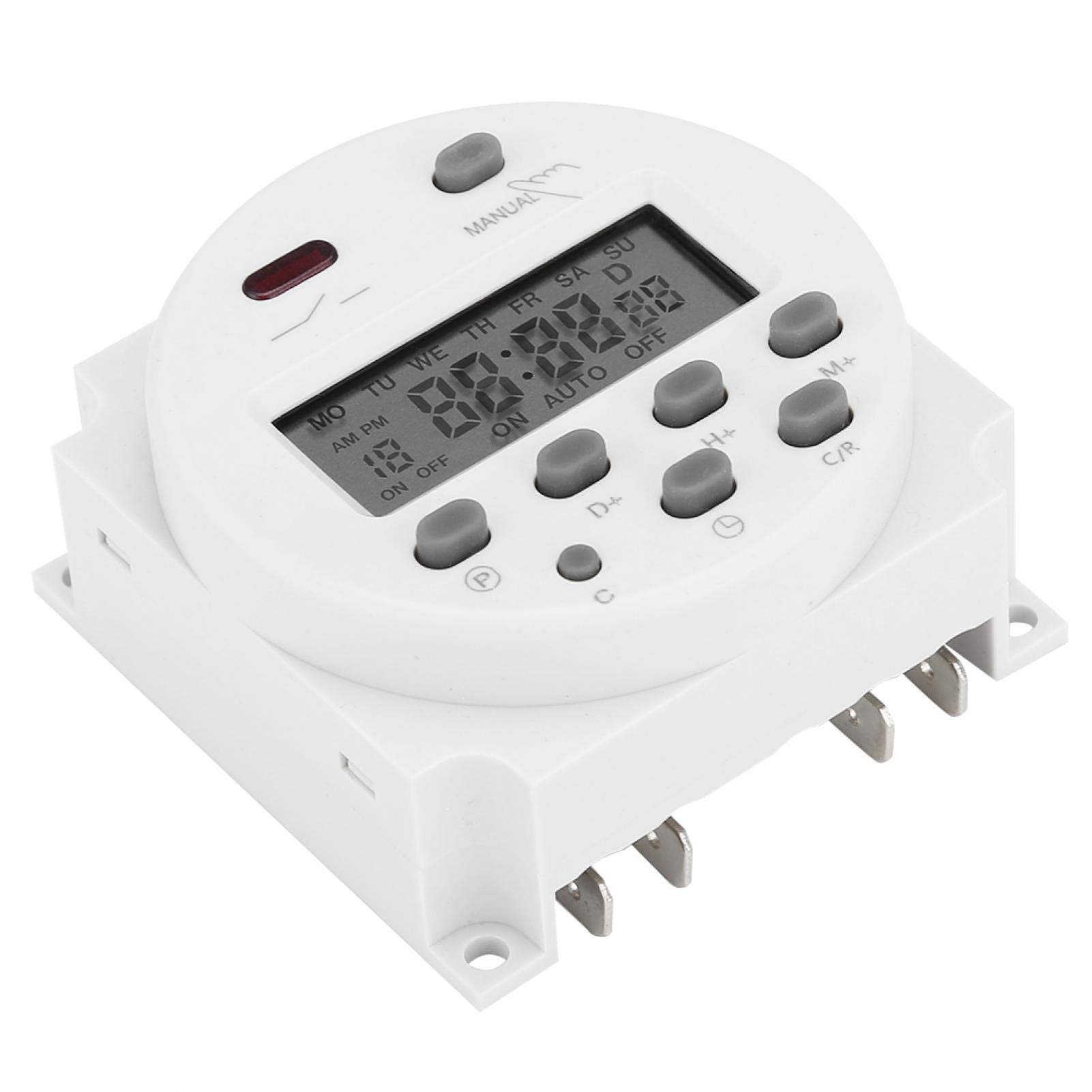 Kuuleyn Interruttore Timer Digitale DC 12V Display LCD Mini