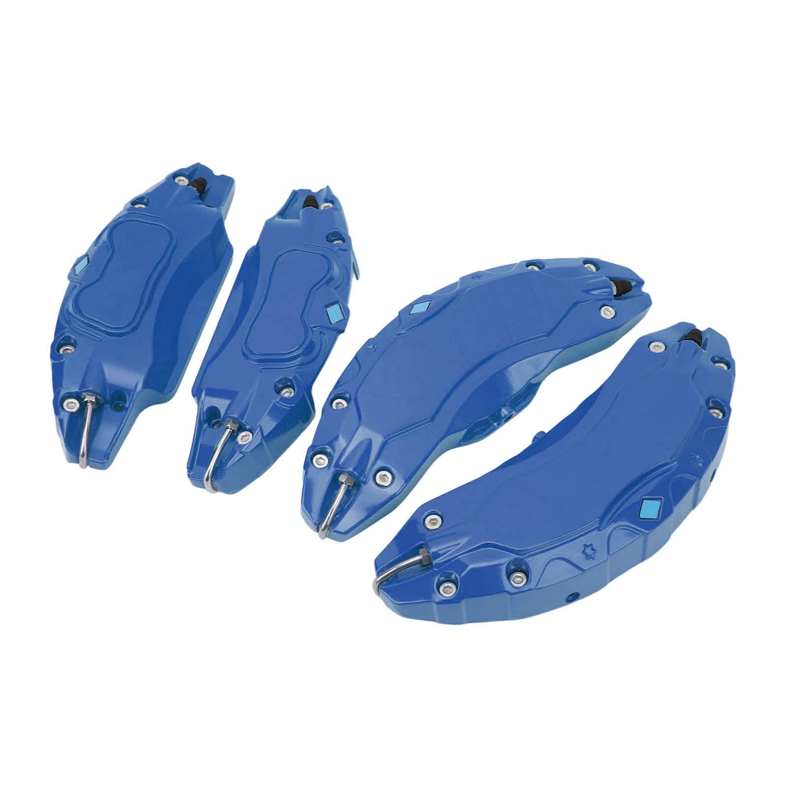 AOWINHIT Copripinze Freno Auto Lega Blu 4 Pezzi