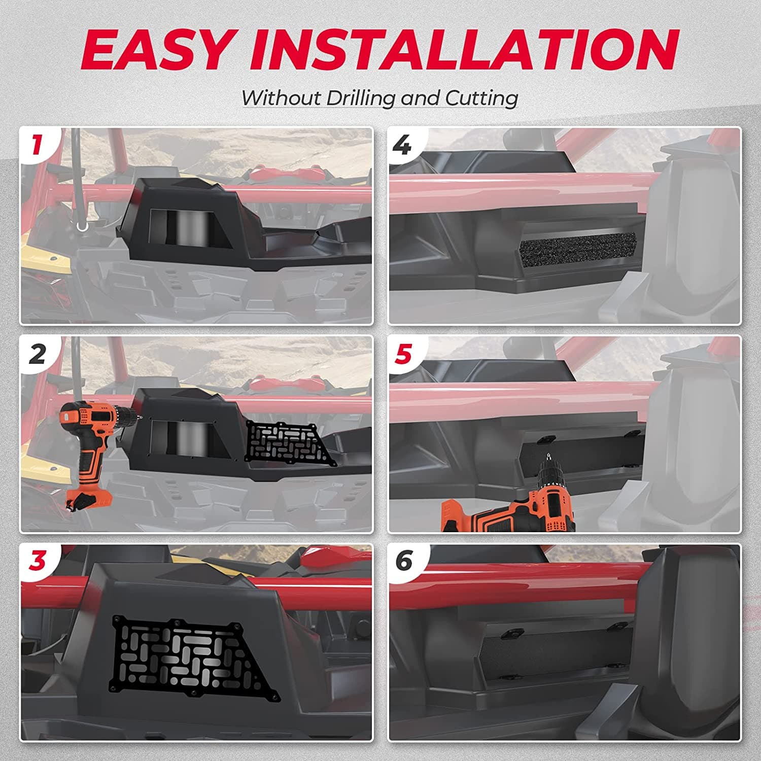 Kemimoto Maverick X3 kit insonorizzazione alluminio