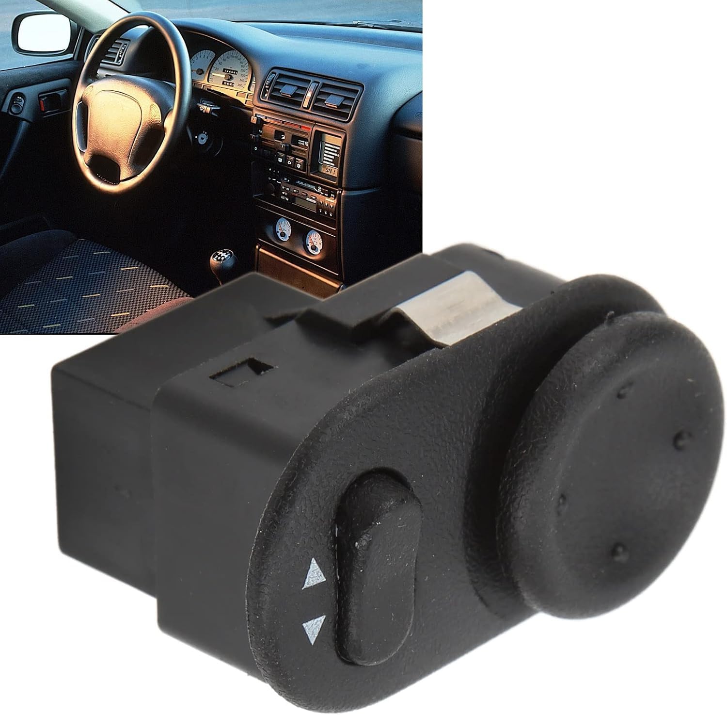 Kuuleyn 922686 interruttore specchietti auto nero Astra-G Saab