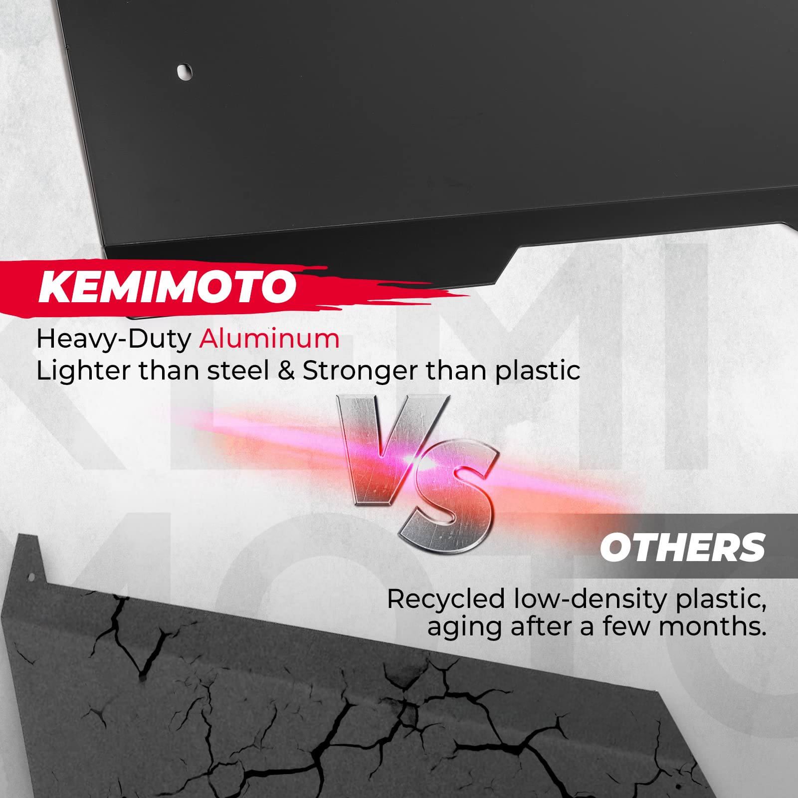 KEMIMOTO RZR PRO XP tetto rigido alluminio nero