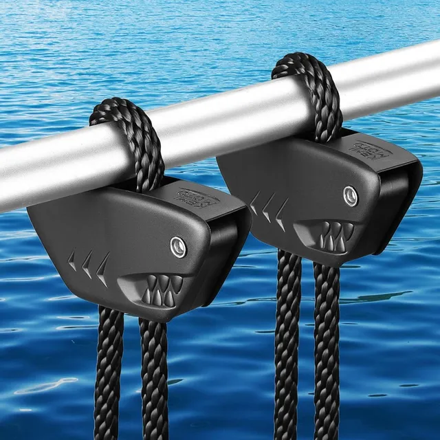 Kemimoto Shark clip parabordi barca nylon 2 pezzi