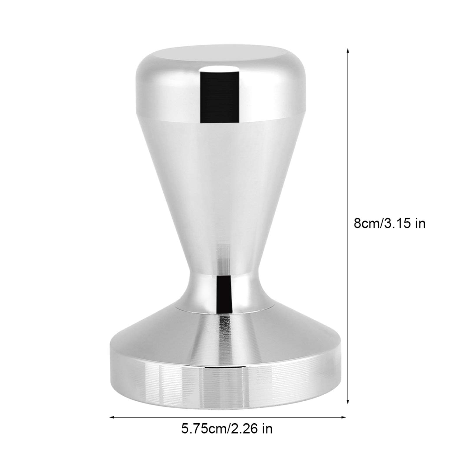 Kuuleyn Pressino Caffè Acciaio Inox 57,5 mm Base Piatta