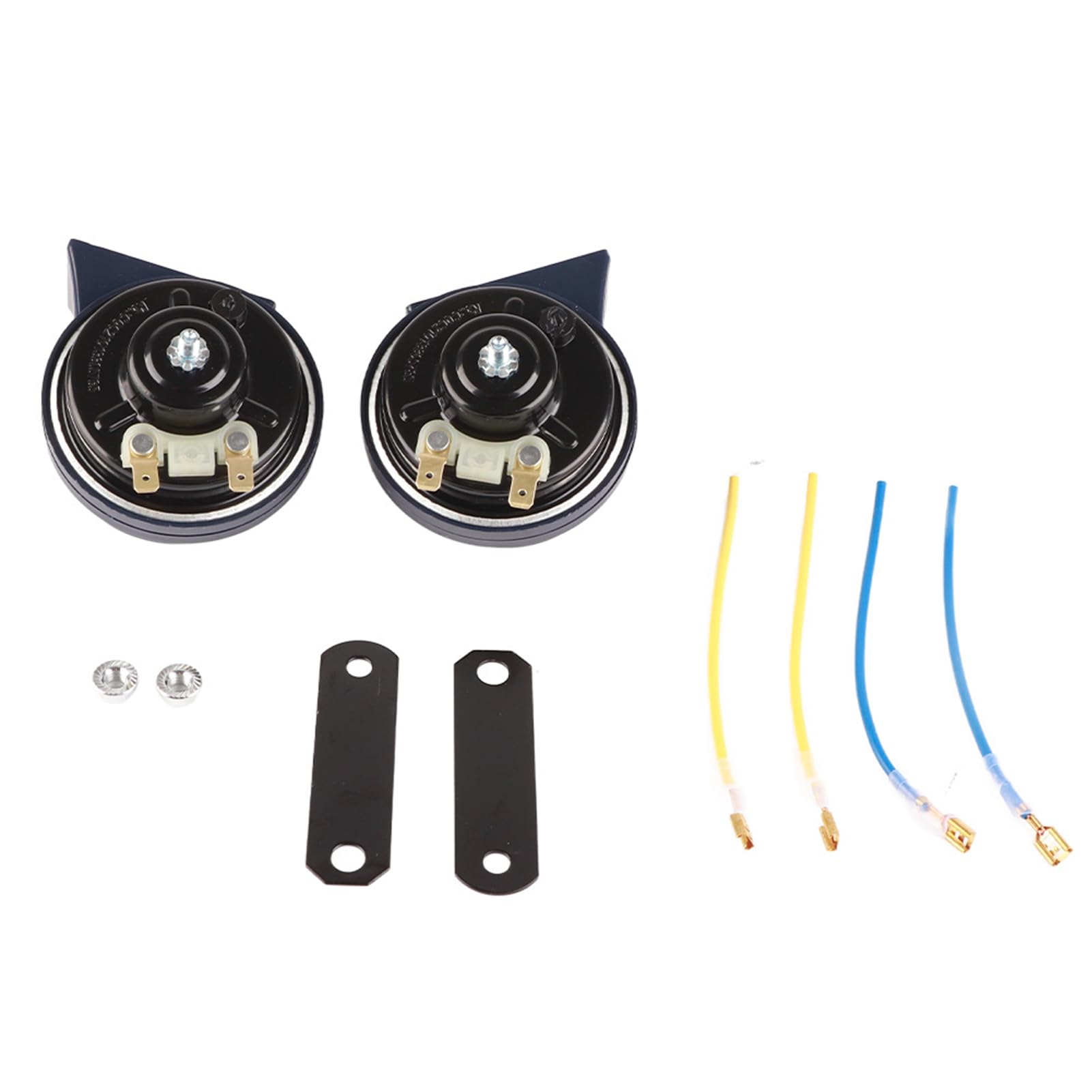 AOWINHIT Clacson Lumaca Auto Moto 12V 105dB 2 Pezzi
