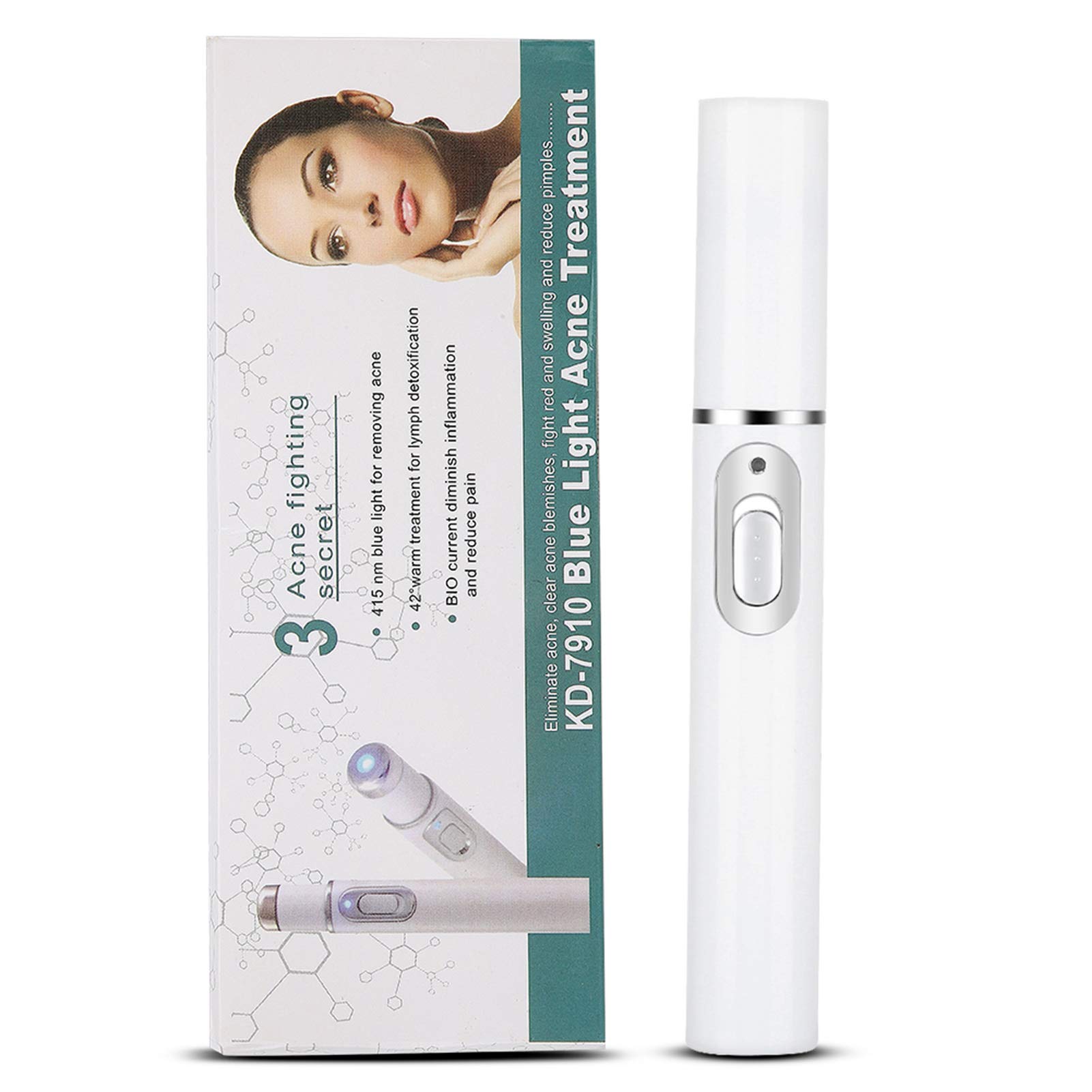 Kuuleyn penna luce blu viso trattamento acne pelle