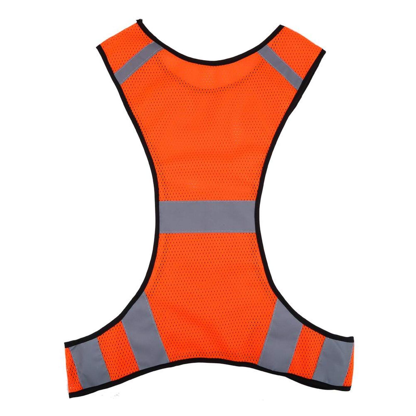Kuuleyn Gilet Sicurezza Riflettente Rosso Regolabile