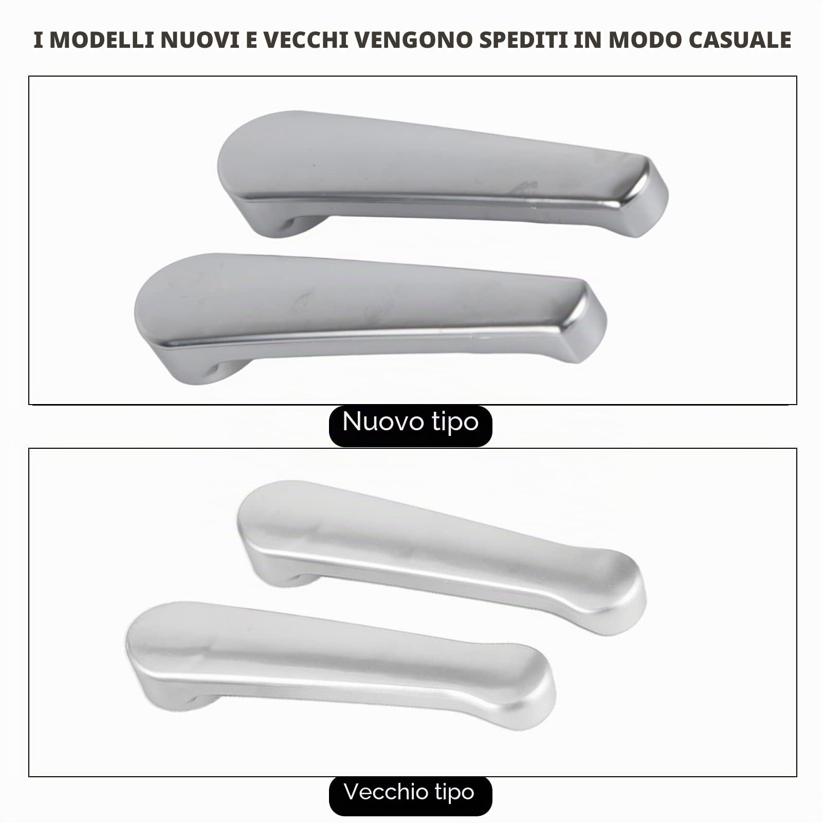 Kuuleyn Serratura Porta Bagno Camper 21 mm Argento ABS