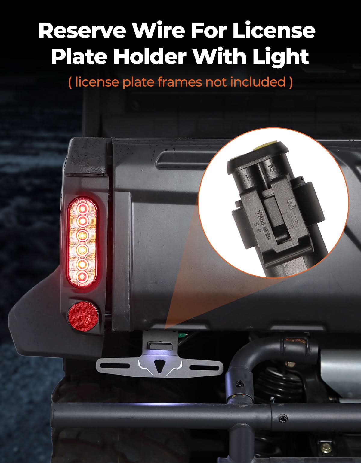 Kemimoto Defender kit frecce LED con clacson
