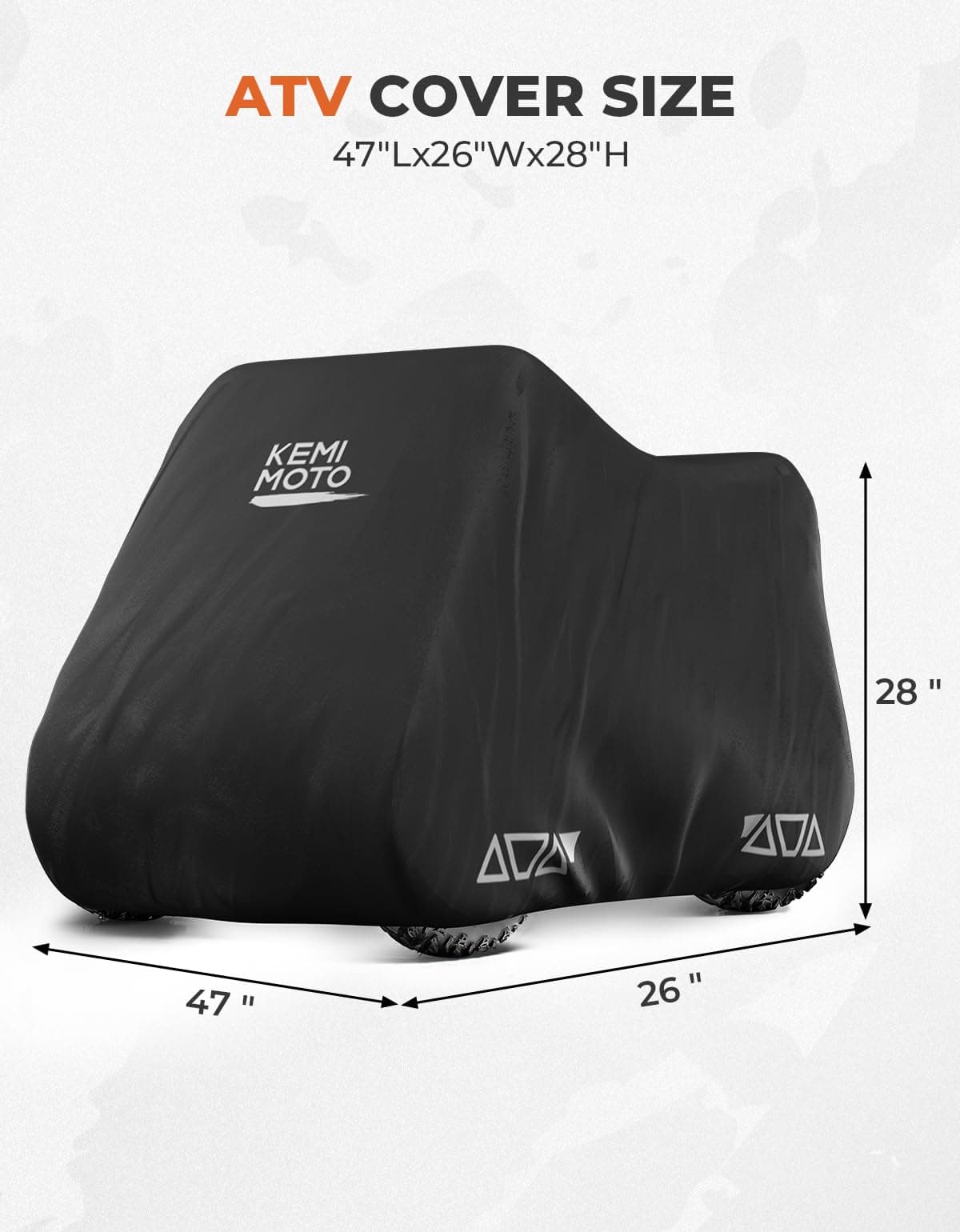 Kemimoto mini ATV telo copriquad 300D 1194x660x711 mm