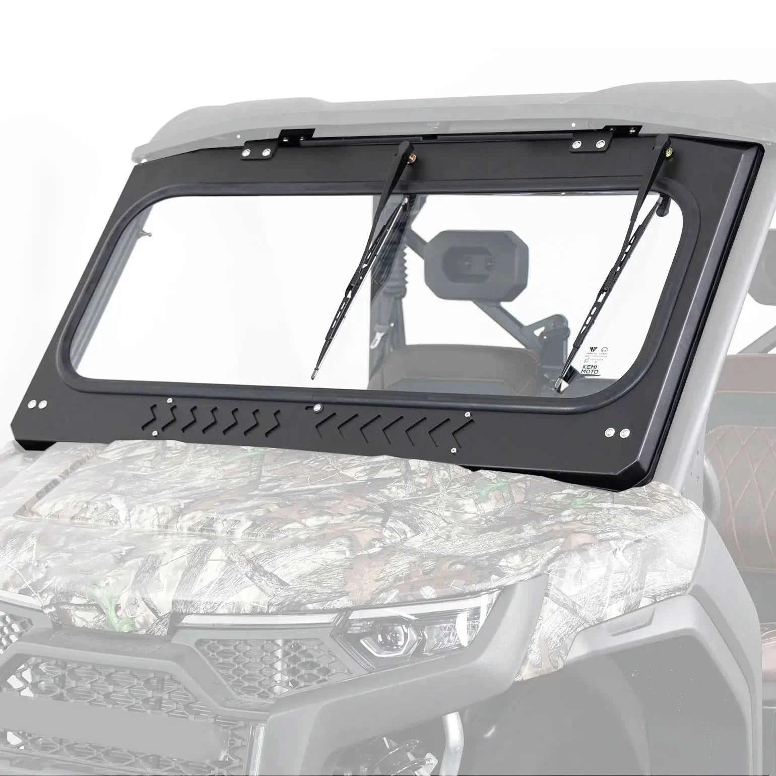 KEMIMOTO UForce U10 Parabrezza Vetro con Tergicristalli