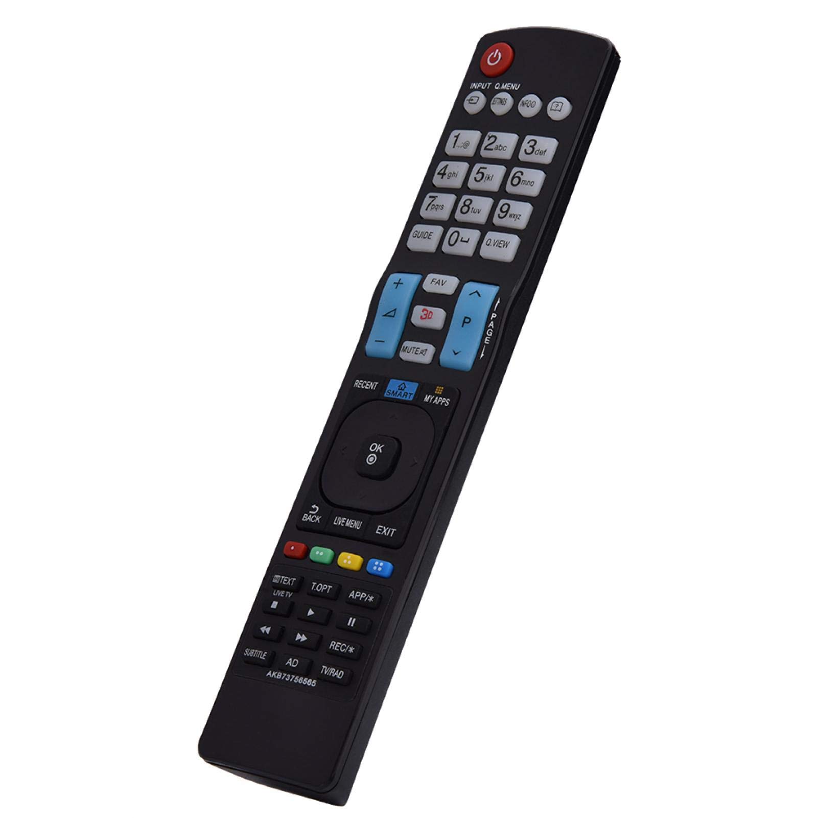 Kuuleyn telecomando AKB73756565 per TV nero
