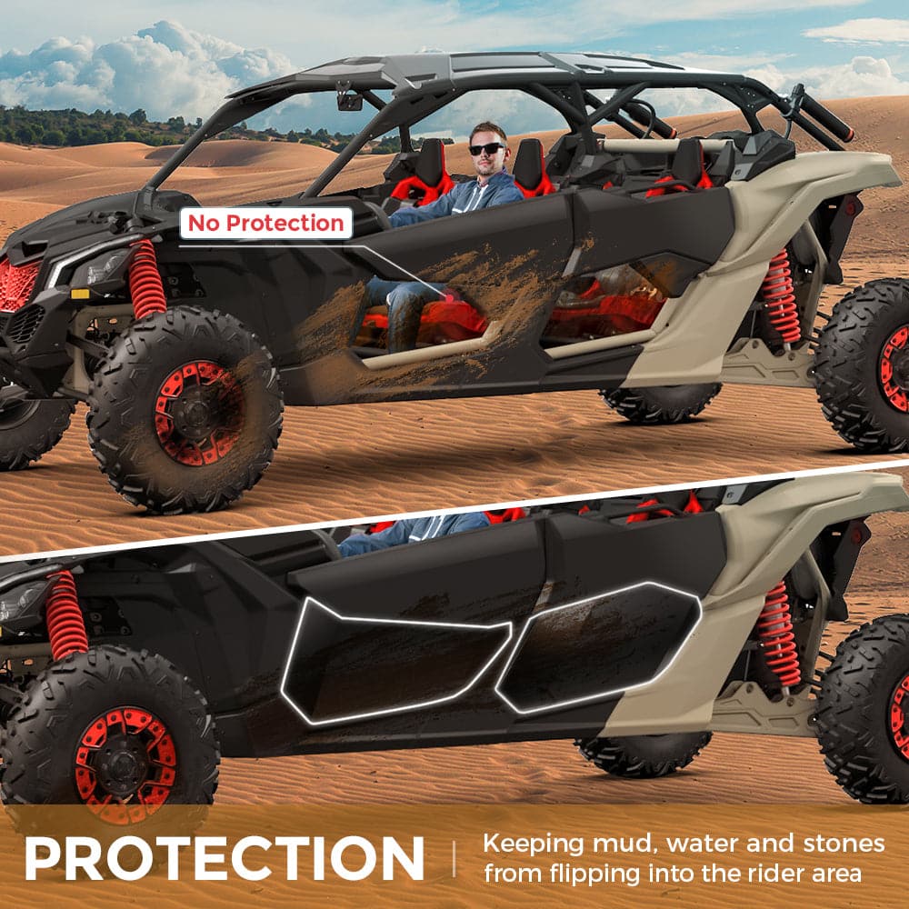 KEMIMOTO Maverick X3 MAX pannelli inferiori alluminio