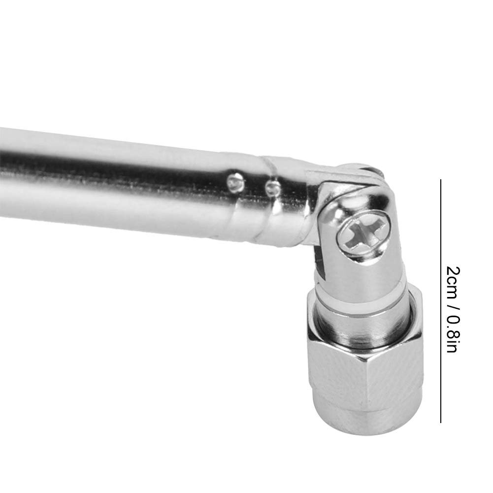 Kuuleyn antenna telescopica SMA maschio 40MHz-6G 6 sezioni