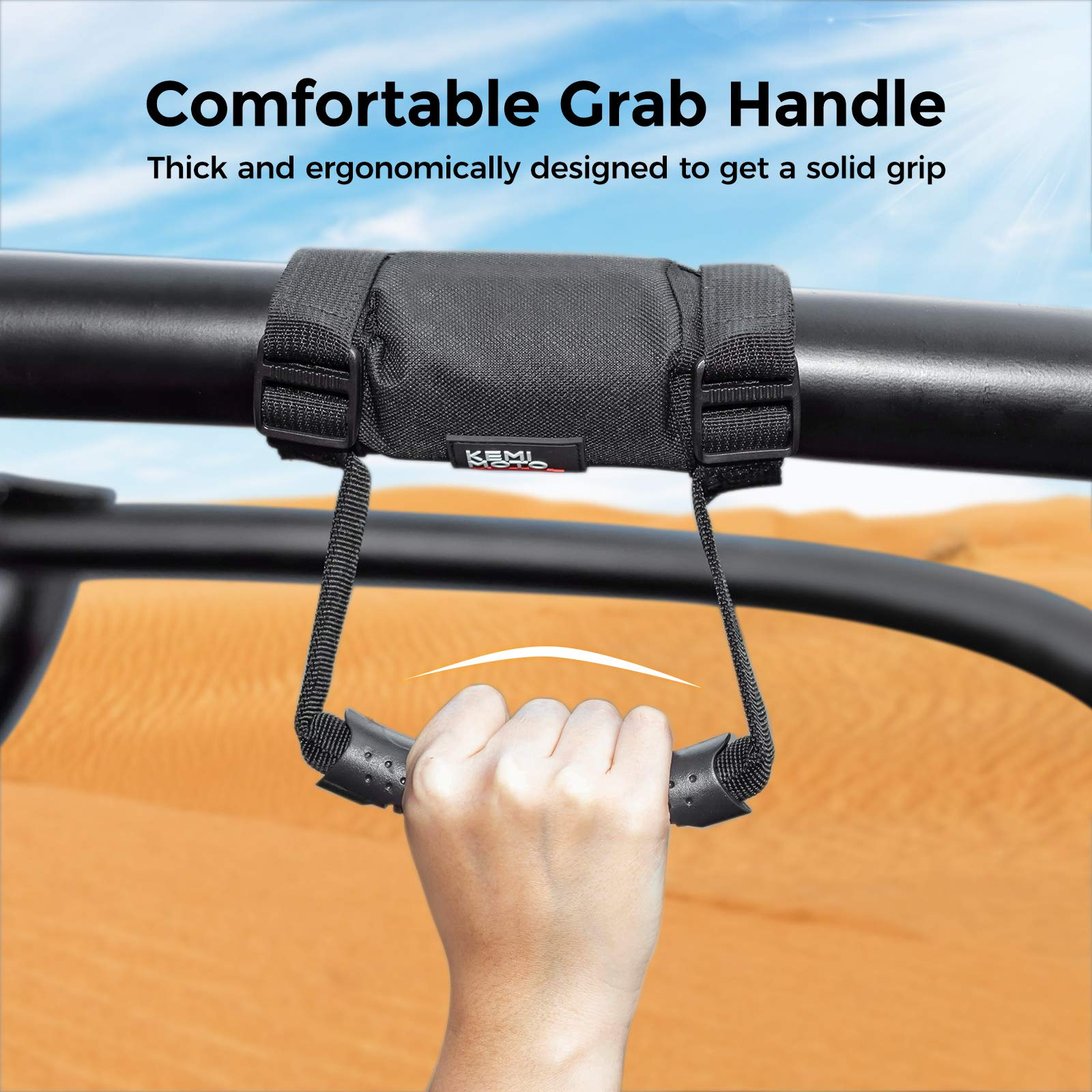 KEMIMOTO Maniglie Roll Bar UTV Nylon 2 Pezzi