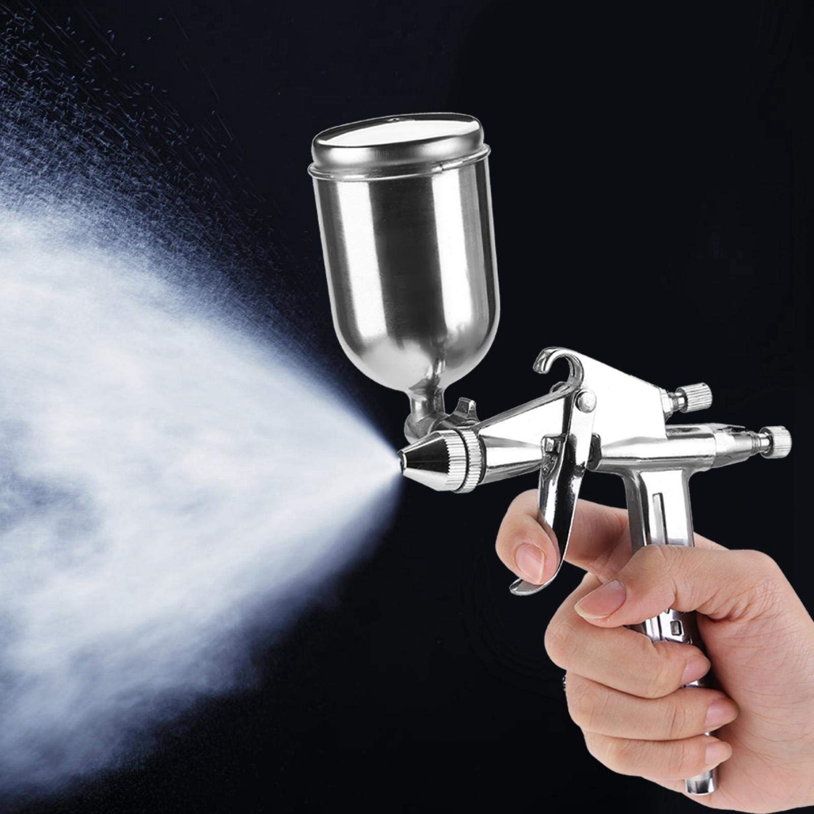Kuuleyn 0,5 mm pistola a spruzzo pneumatica 150 ml acciaio