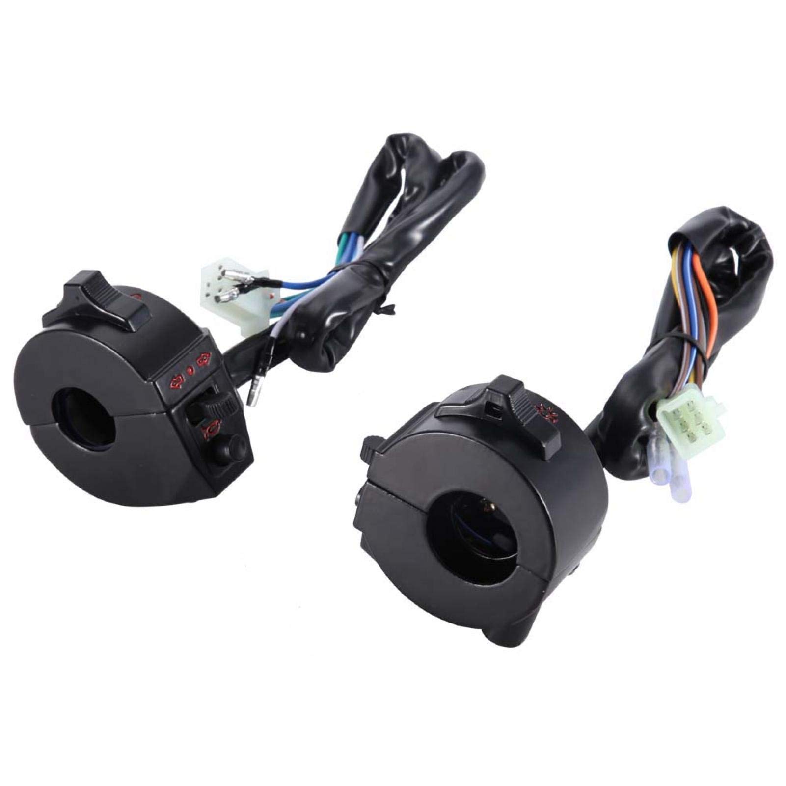 Kuuleyn 22 mm interruttori manubrio moto alluminio 1 paio