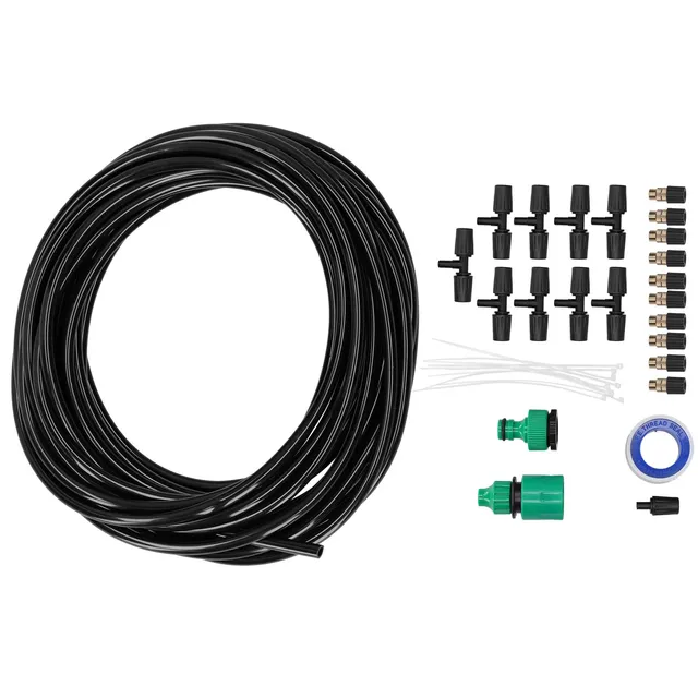 Kuuleyn Kit Irrigazione Nebulizzazione Tubo 10 m Serra