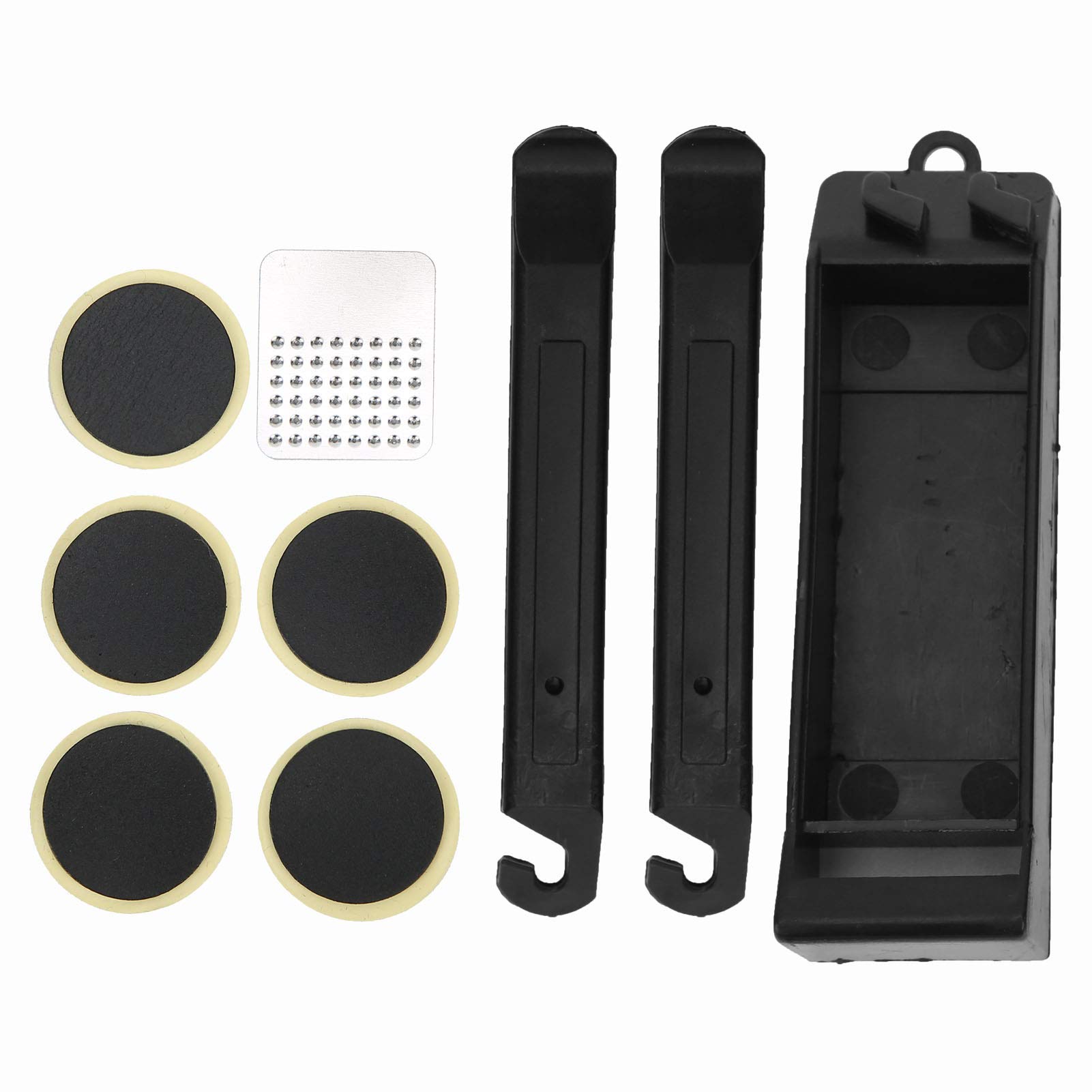 Kuuleyn Kit Riparazione Bici Toppe Senza Colla con Leve