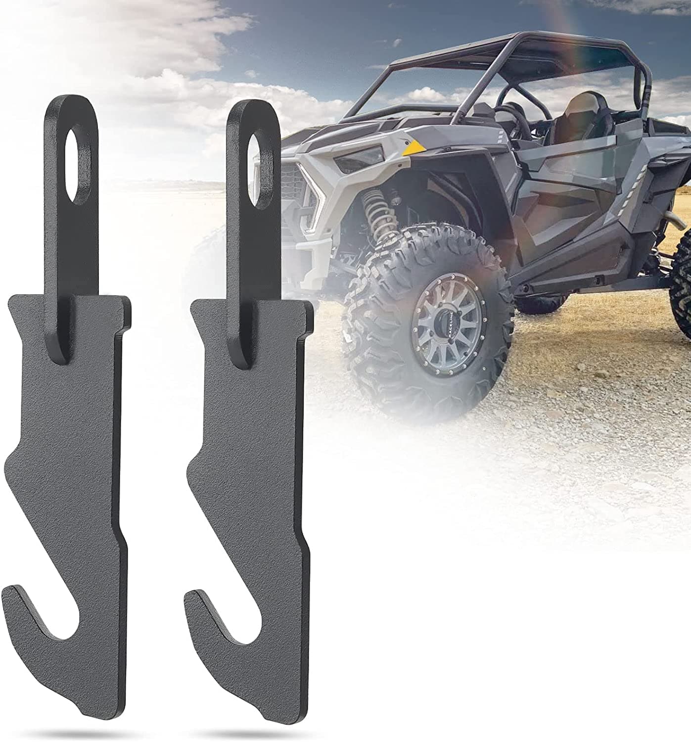 Kemimoto RZR B0102-02301BK ganci porta neri coppia antiruggine