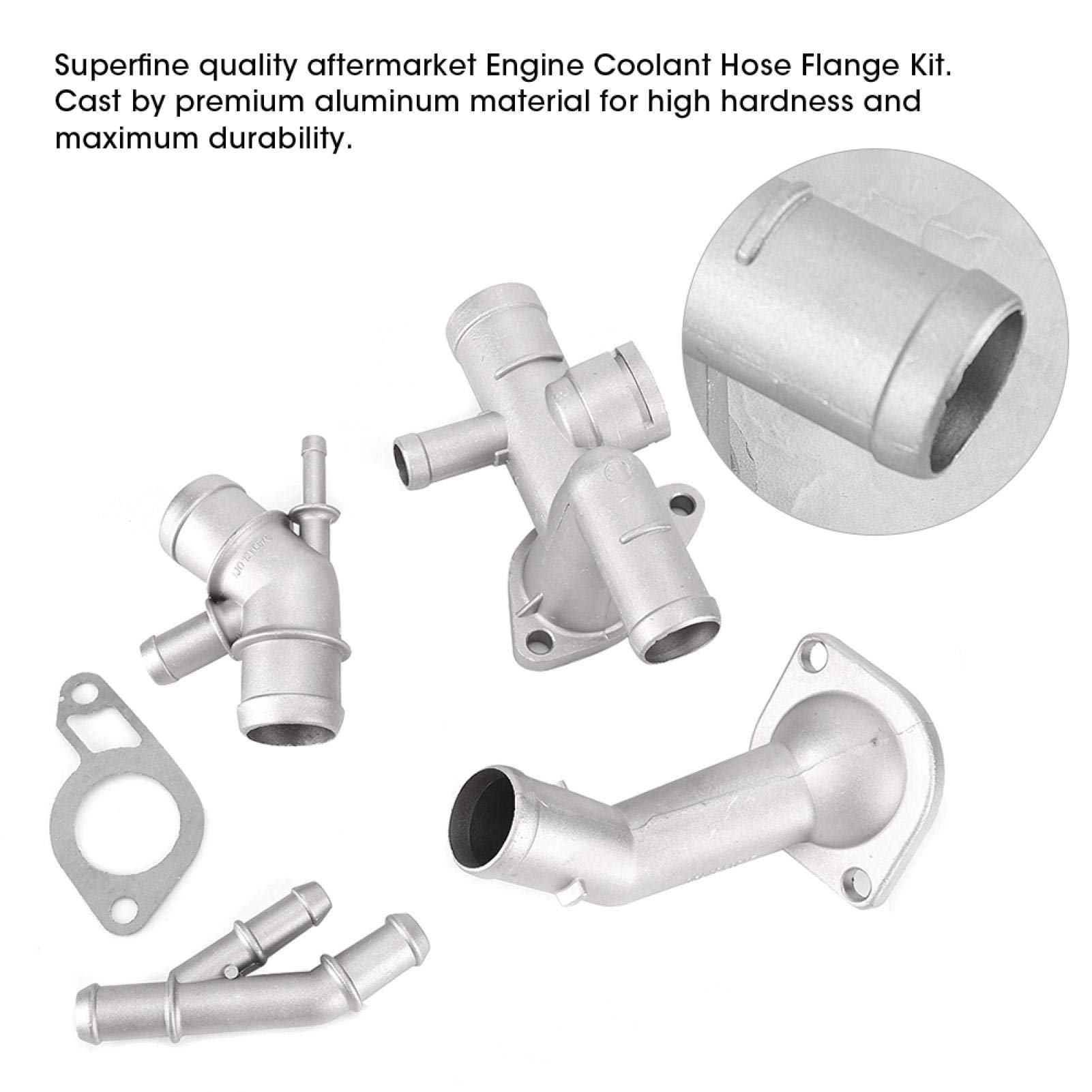 Kuuleyn Flangia Refrigerante Alluminio Mk4 1.8T 4 Pezzi 06A121132A