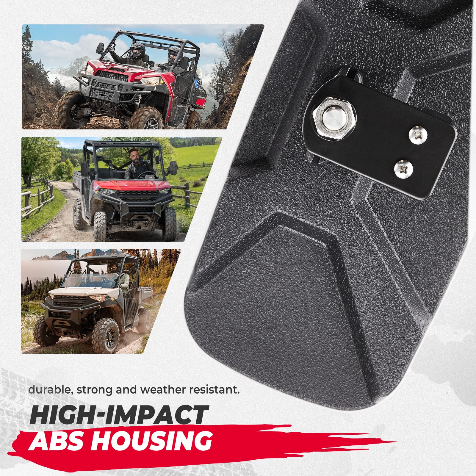 KEMIMOTO Ranger specchietto centrale UTV grandangolo