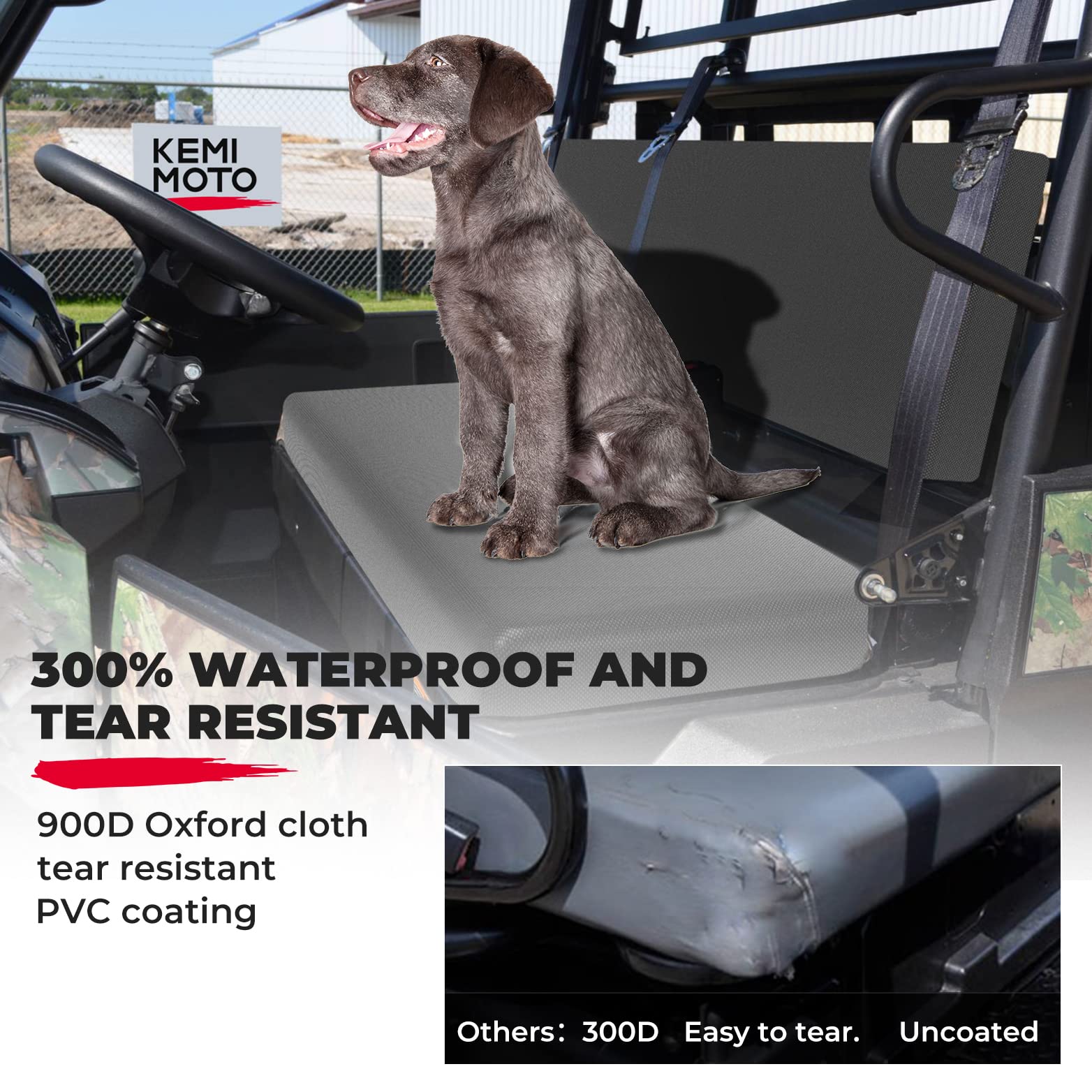 Kemimoto Coprisedile Anteriore 900D per Kawasaki Mule