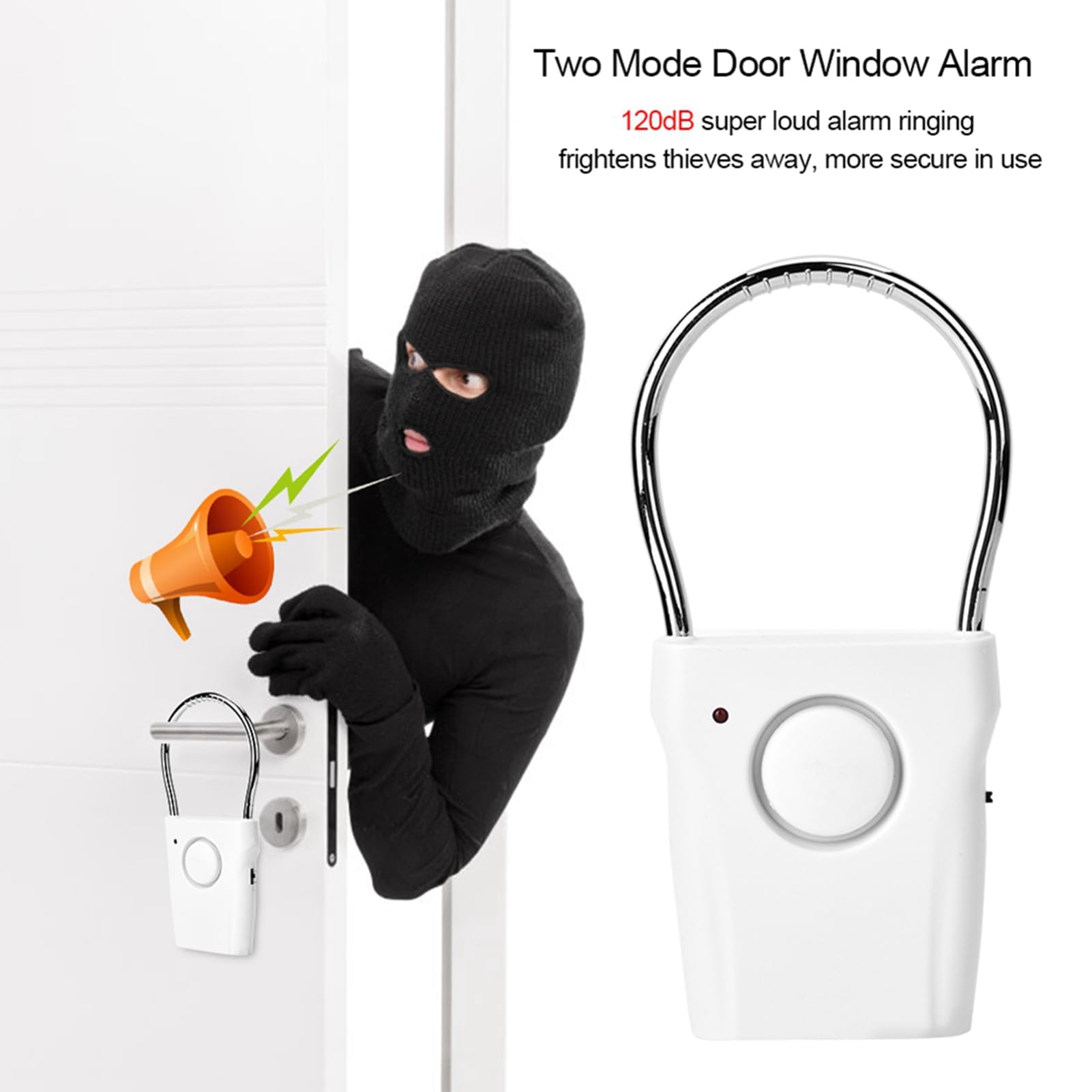AOWINHIT Allarme Porta Sensore Vibrazione 120 dB