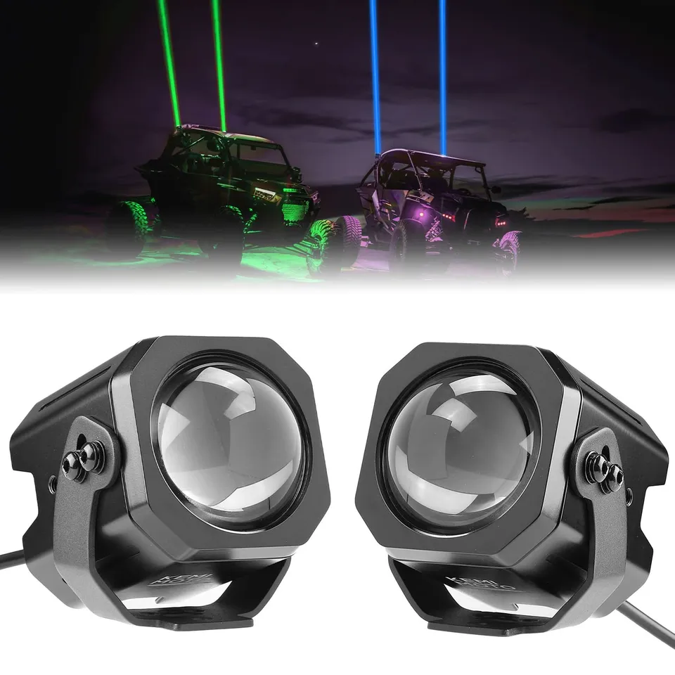 KEMIMOTO luce whip led whipless 70mm con morsetti 1,5-2"
