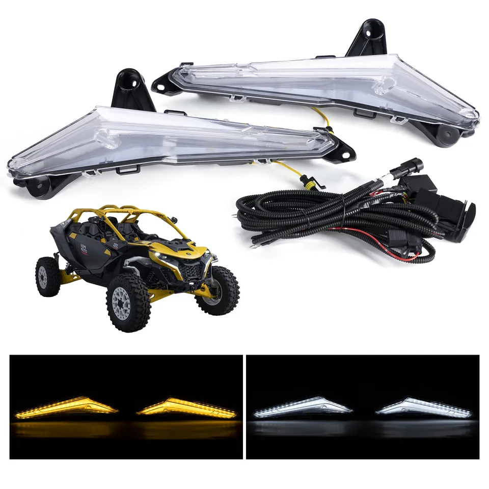 KEMIMOTO Maverick R fang lights LED frecce DRL