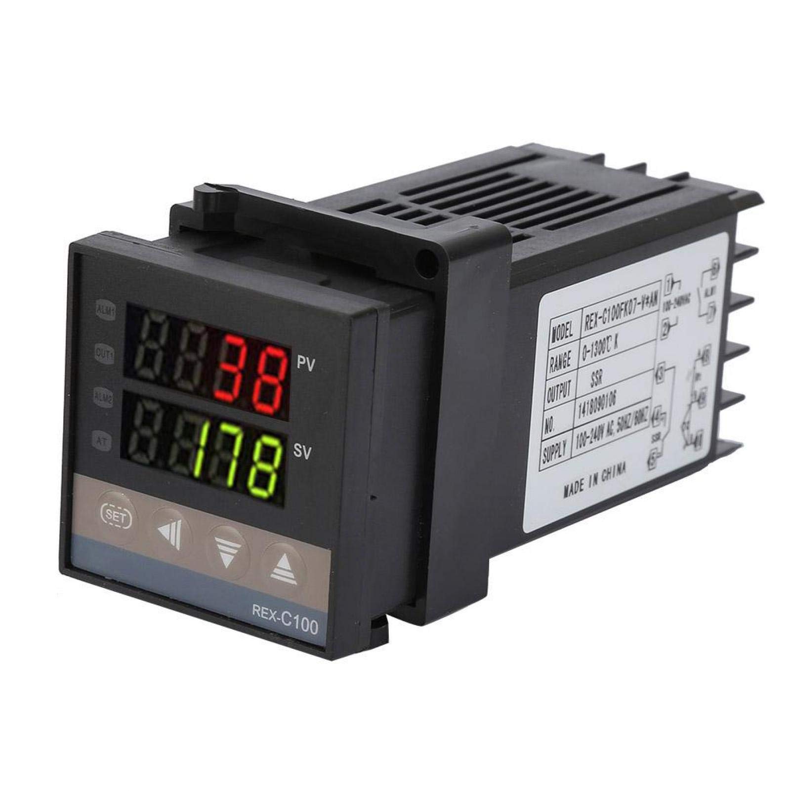 Kuuleyn Termostato Digitale PID 110-240V 0-1300°C Sonda