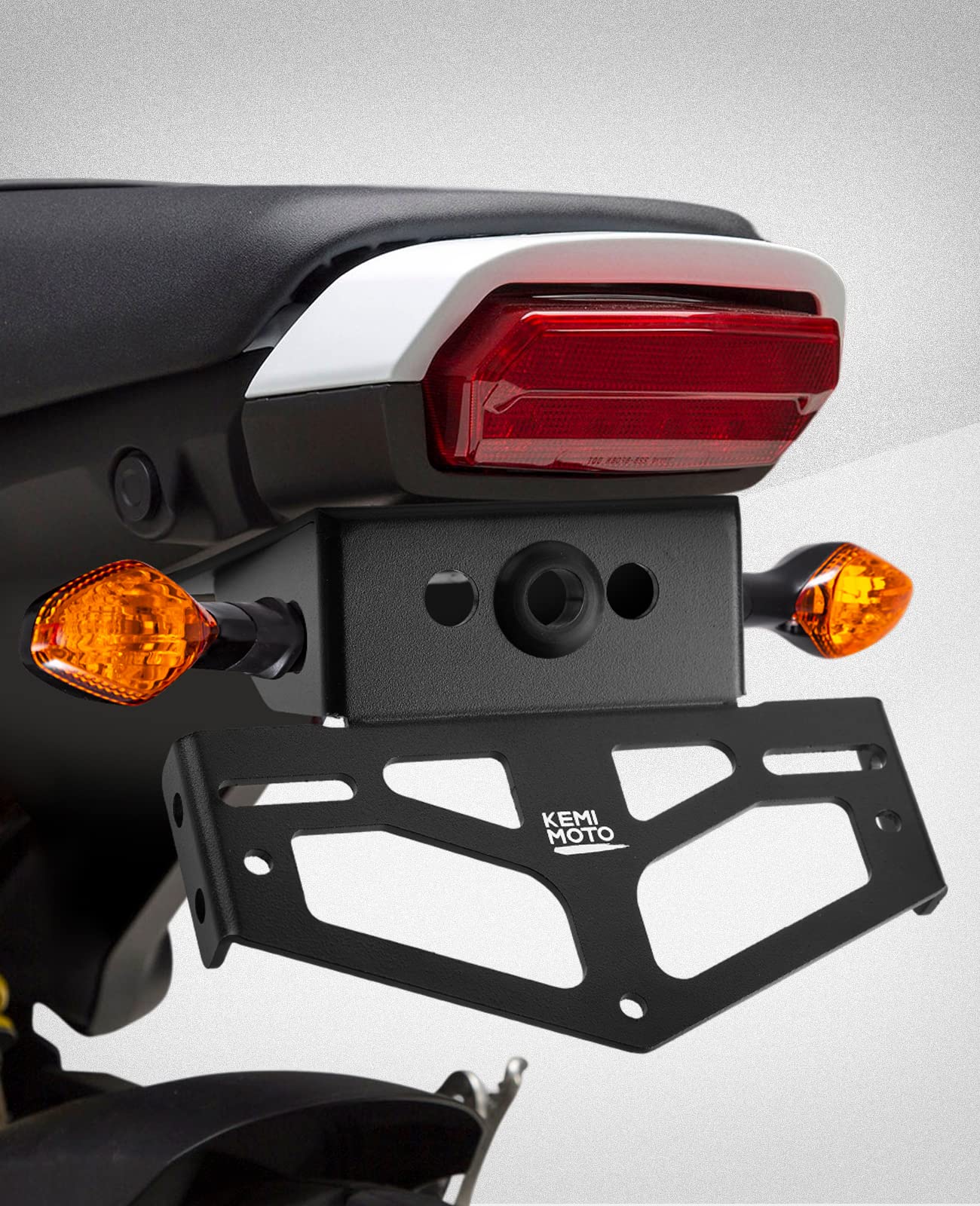 KEMIMOTO Portatarga Moto Grom MSX125 2022-2025 Alluminio
