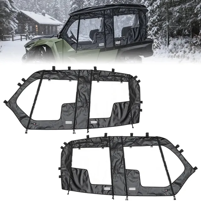 KEMIMOTO Wolverine X4 porte superiori morbide con zip