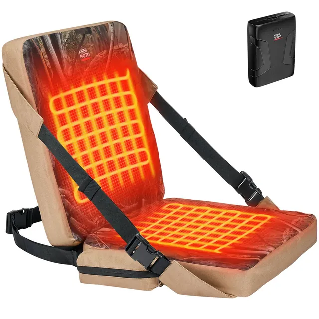 KEMIMOTO Cuscino Riscaldato Caccia Mimetico 10000mAh
