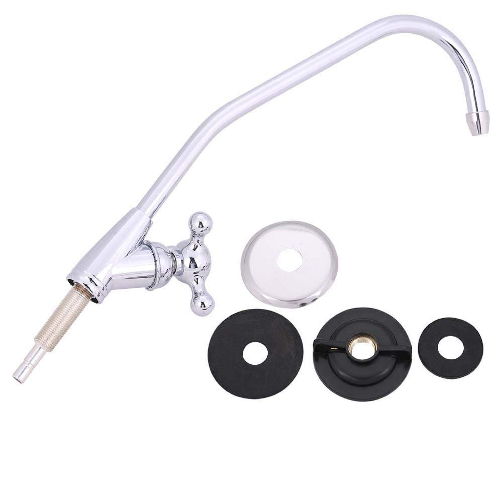 Kuuleyn rubinetto osmosi collo oca 1/4" 360° cromo