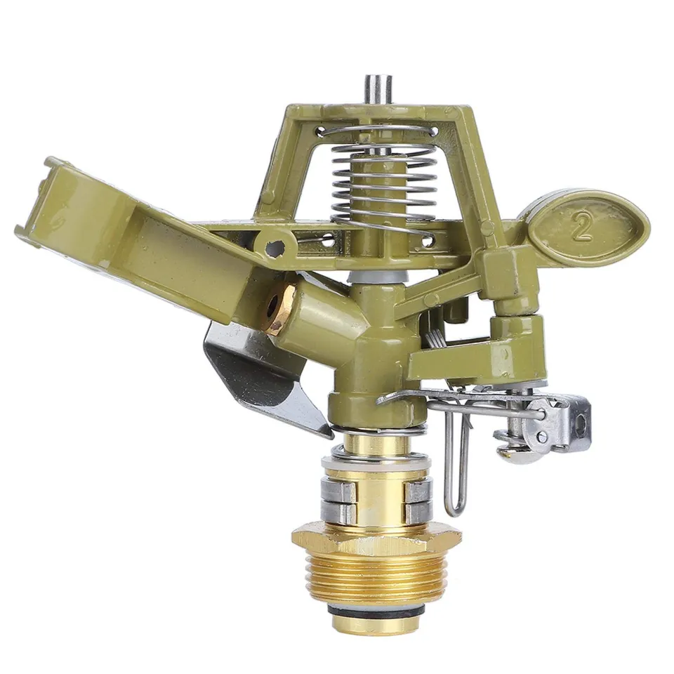 Kuuleyn Ugello Irrigazione G3/4 Alluminio 360 Gradi da Prato