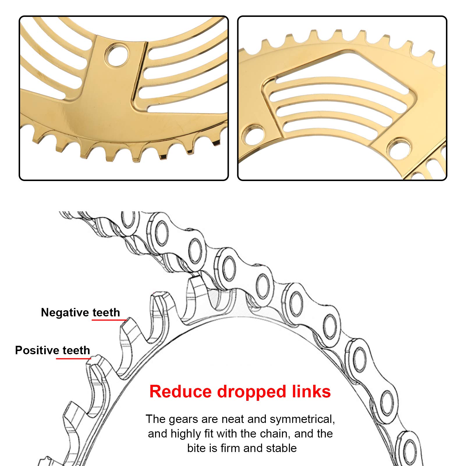 Kuuleyn Corona Bici Singola 56 Denti Alluminio