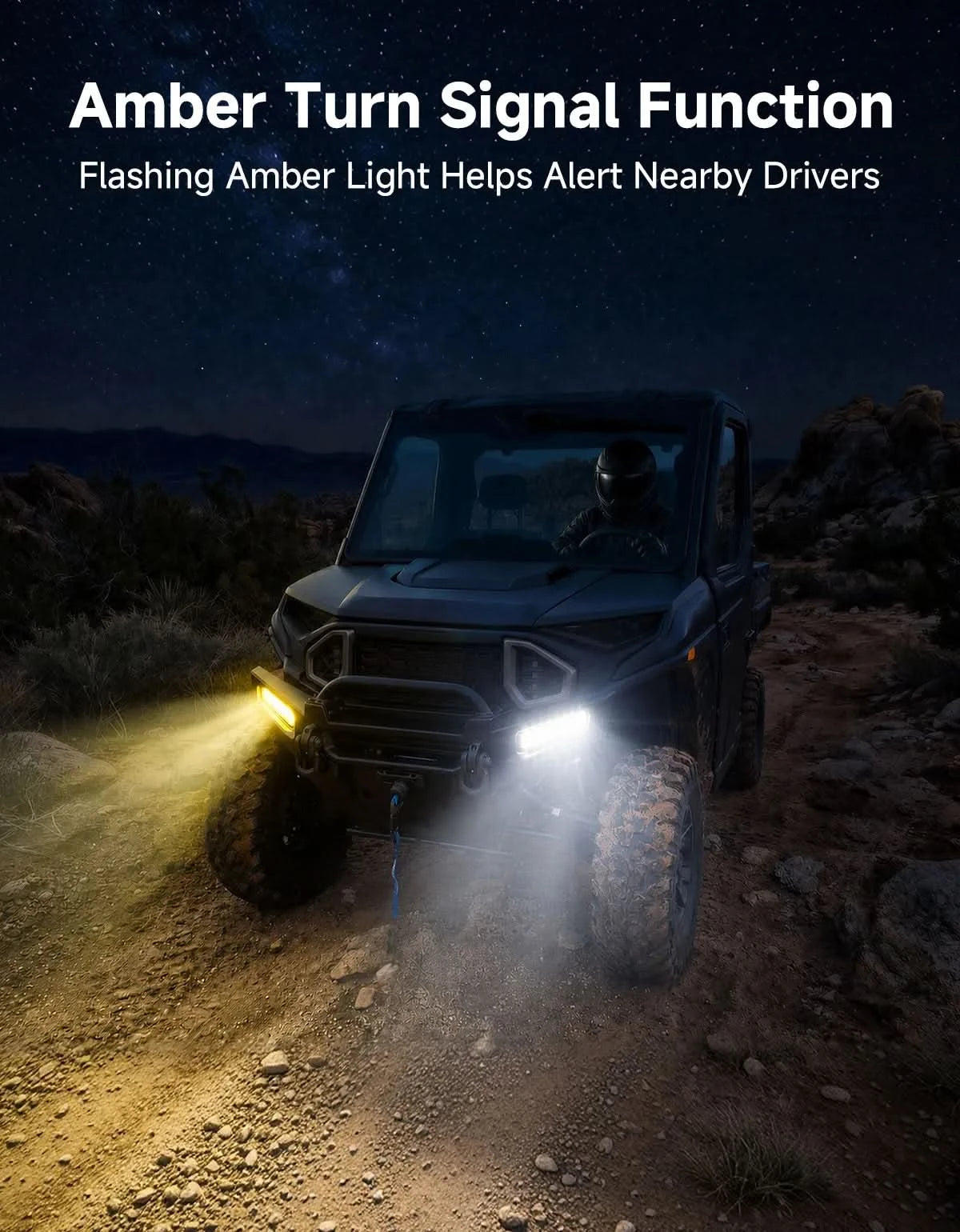 KEMIMOTO Ranger XD 1500 frecce paraurti LED 2 pezzi