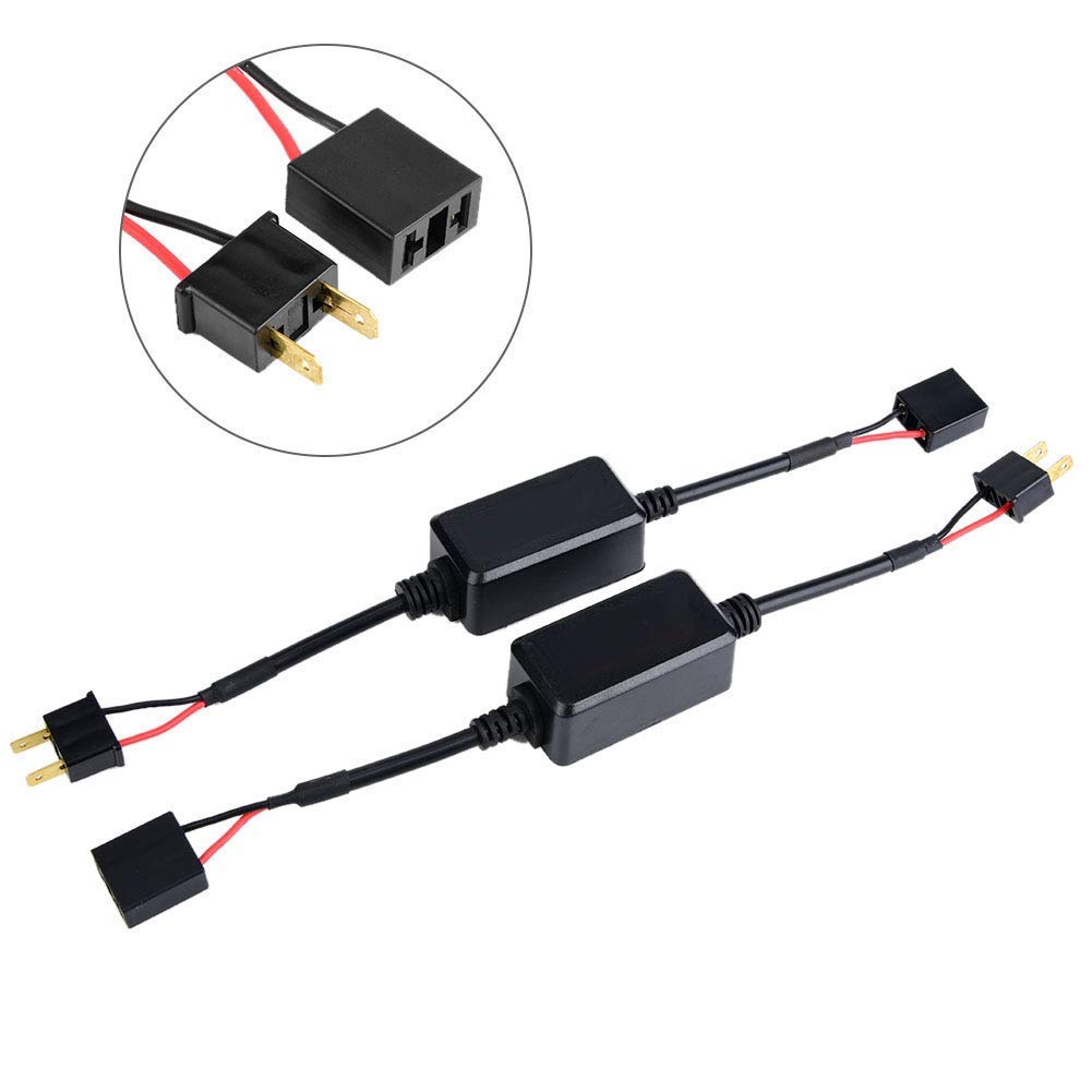 Kuuleyn H7 decoder LED Canbus 9-12V 2 pezzi anti-sfarfallio