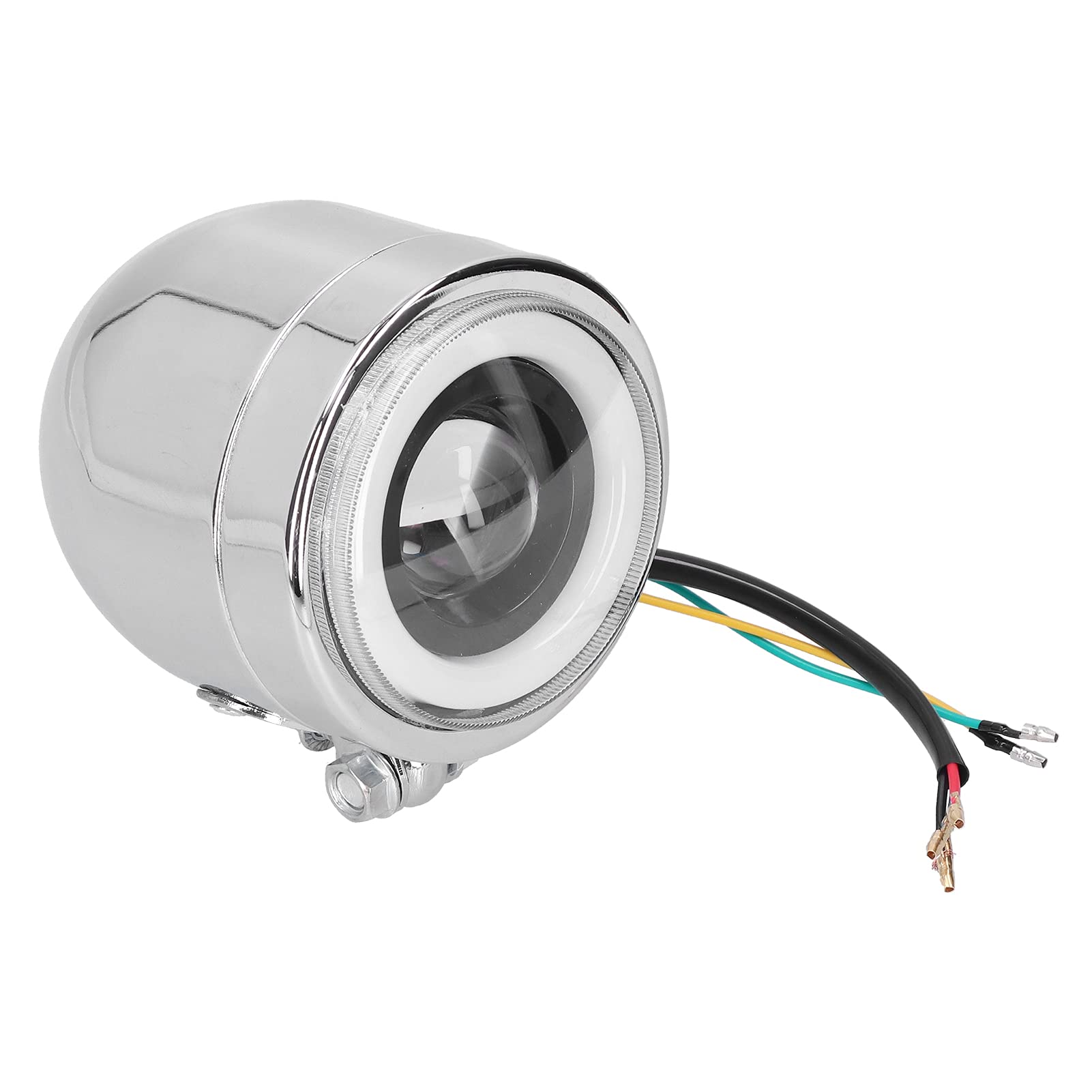 Hapivida faro led moto 4,25 pollici universale occhio angelo C