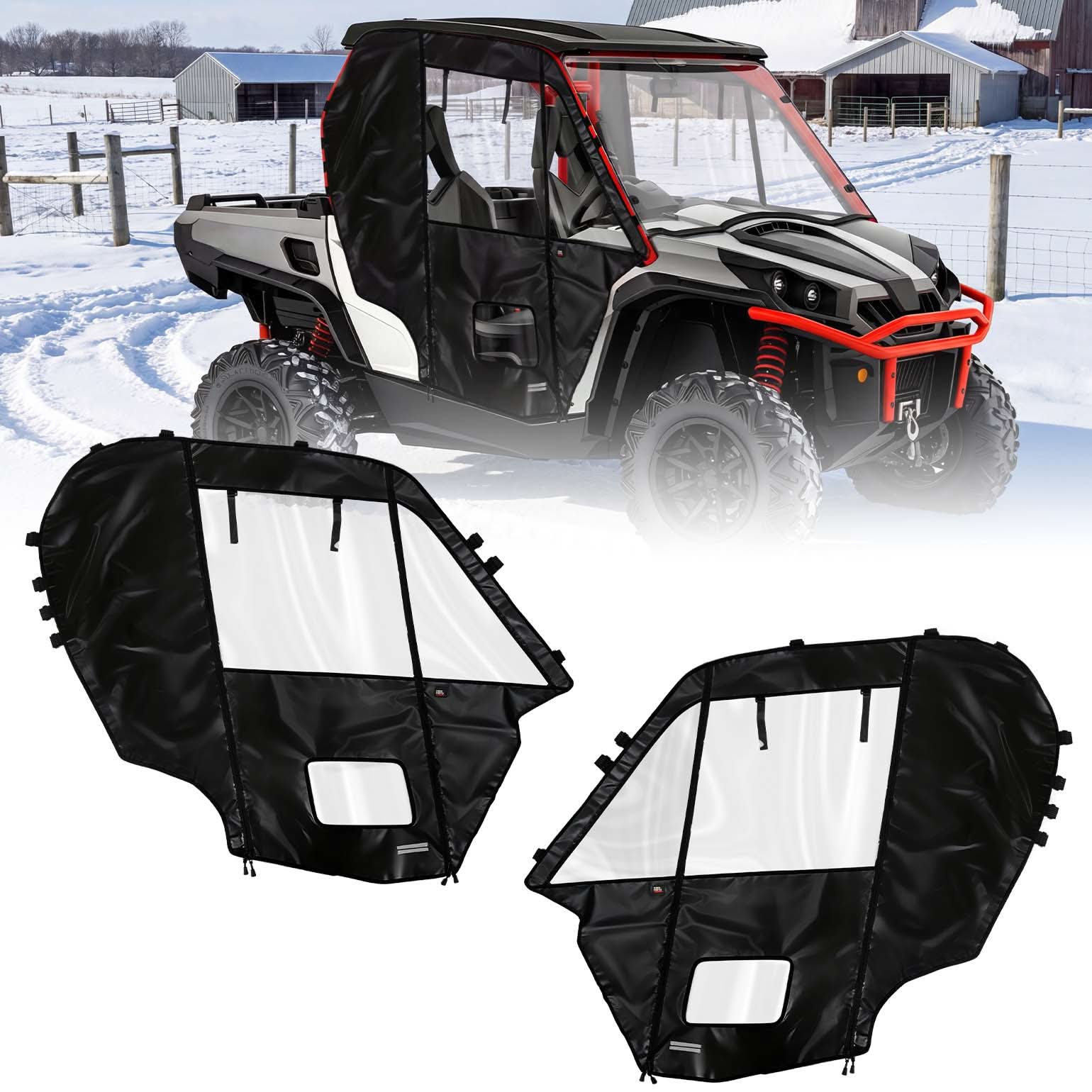 Kemimoto Commander porte cabina morbide 2011-2020
