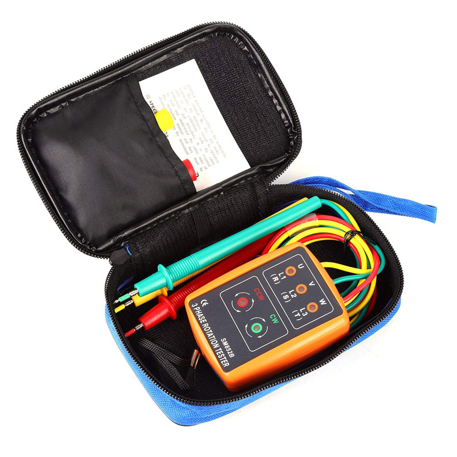 Kuuleyn SM-852B Tester Rotazione Trifase 60-600V