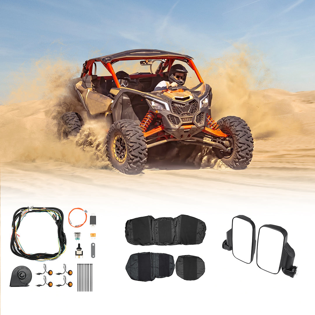 Kemimoto Ranger XP 1000 kit frecce led + coprisedili + specchi
