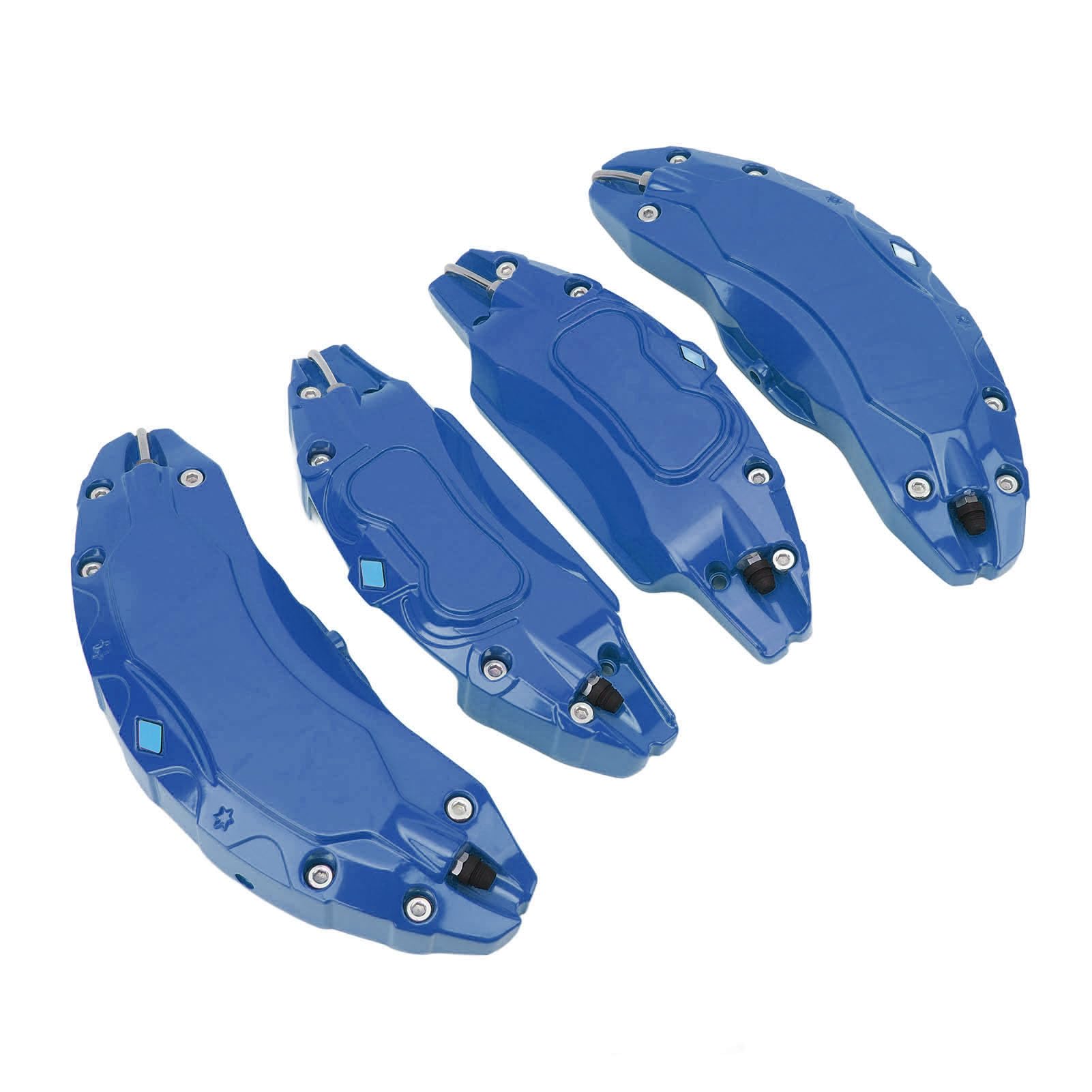 AOWINHIT Copripinze Freno Auto Lega Blu 4 Pezzi