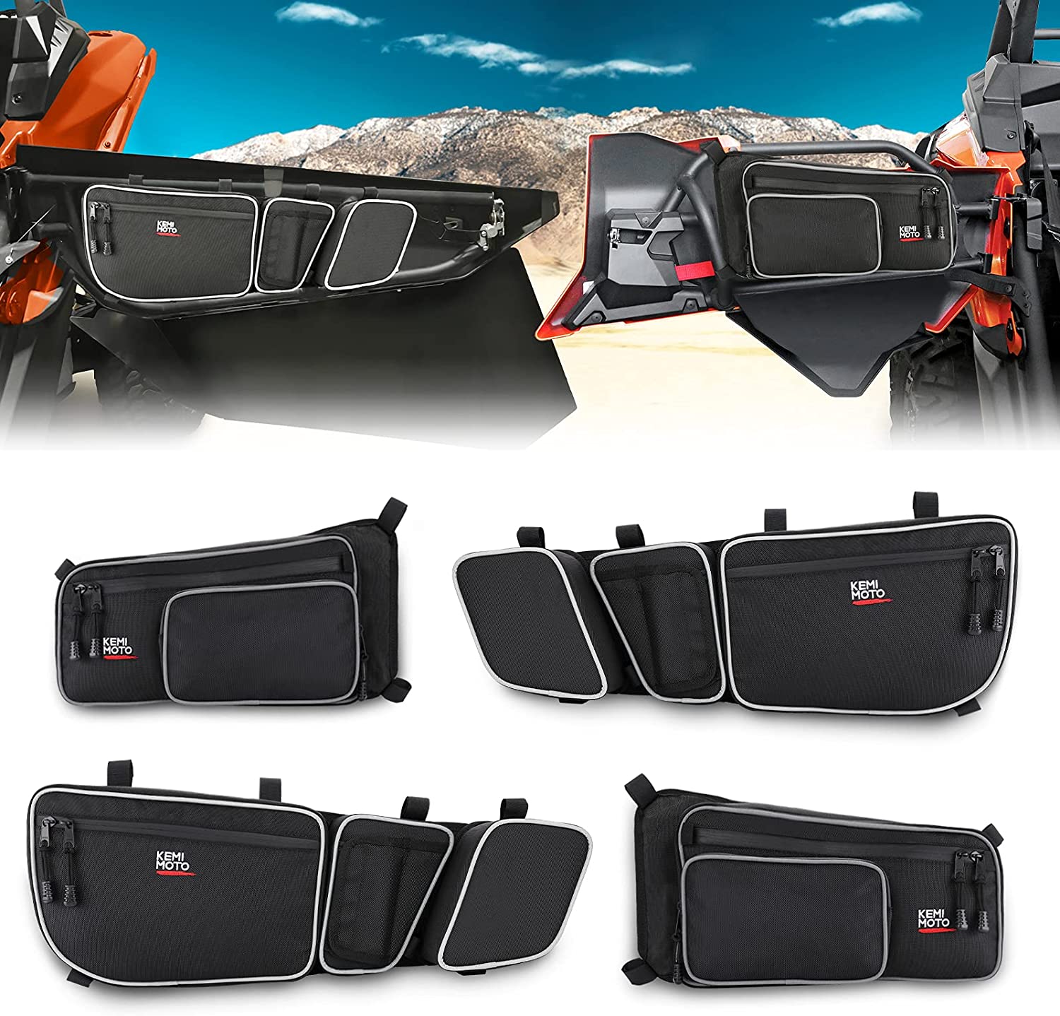 KEMIMOTO Borsa Posteriore Maverick X3 MAX Bauletto 60L