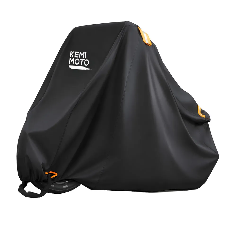 KEMIMOTO telo moto impermeabile con antifurto e strisce