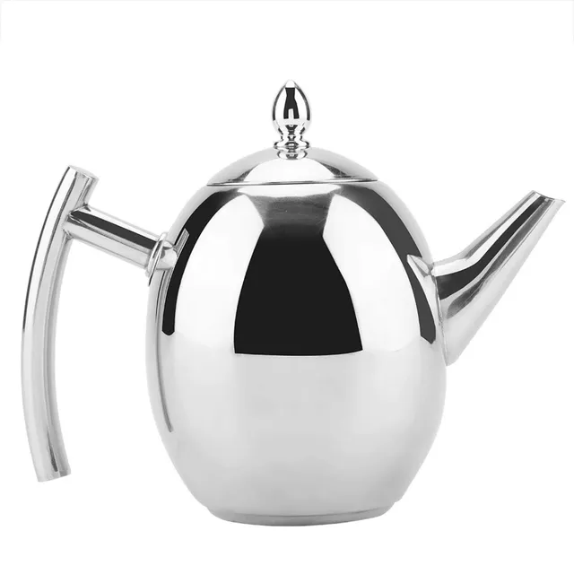 Kuuleyn teiera acciaio inox 1500ml con filtro rete